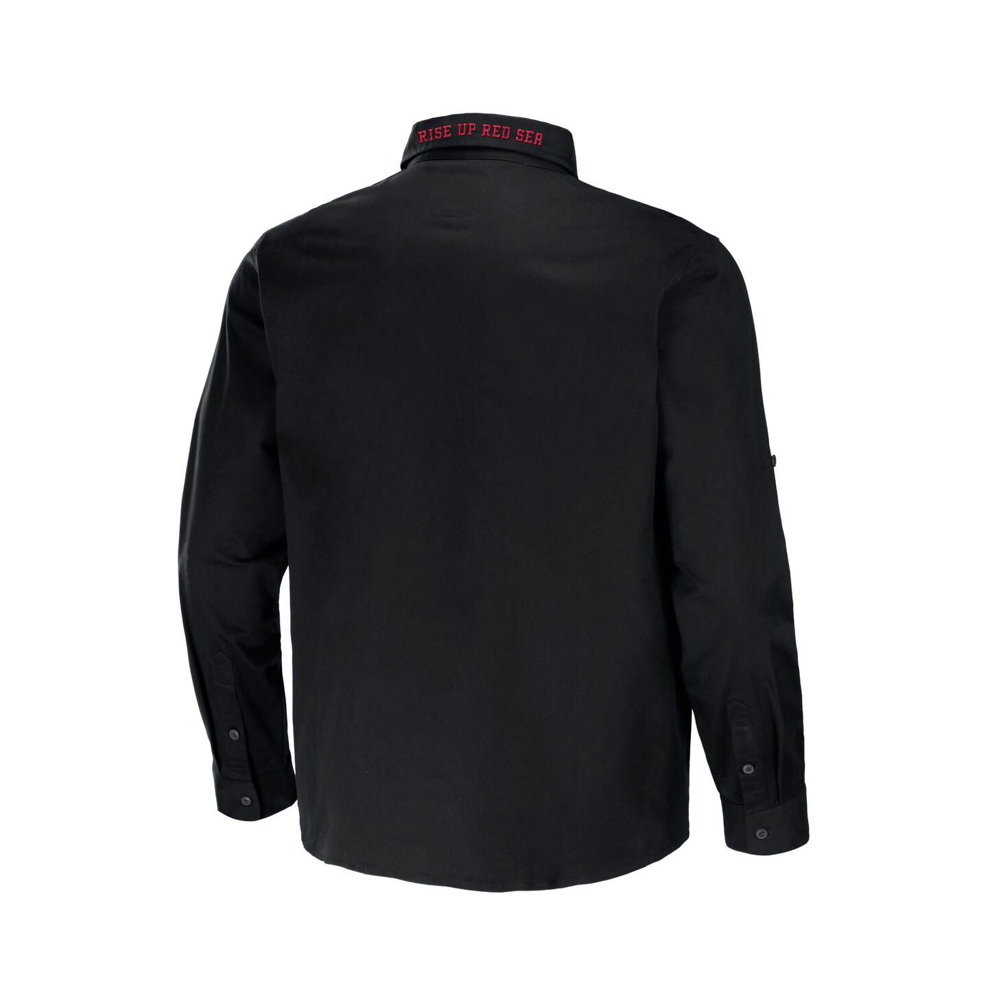 Мужская рубашка Fanatics NFL x Darius Rucker Collection by Black Arizona Cardinals Convertible Twill Long Sleeve Button-Up — фото 4