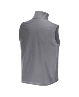 Men's NFL x Darius Rucker Collection by Gray Arizona Cardinals Polar Fleece Full-Zip Vest