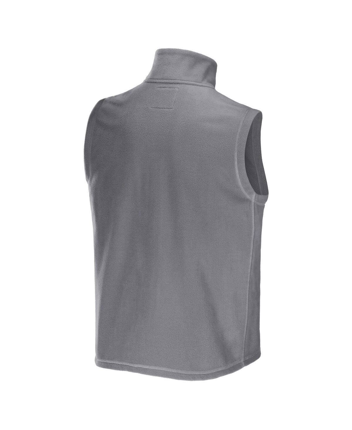 Fanatics Men's Nfl X Darius Rucker Collection By  Gray Arizona Cardinals Polar Fleece Full-zip Vest In Gray