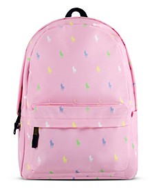 Big Girls Pony Adjustable Backpack