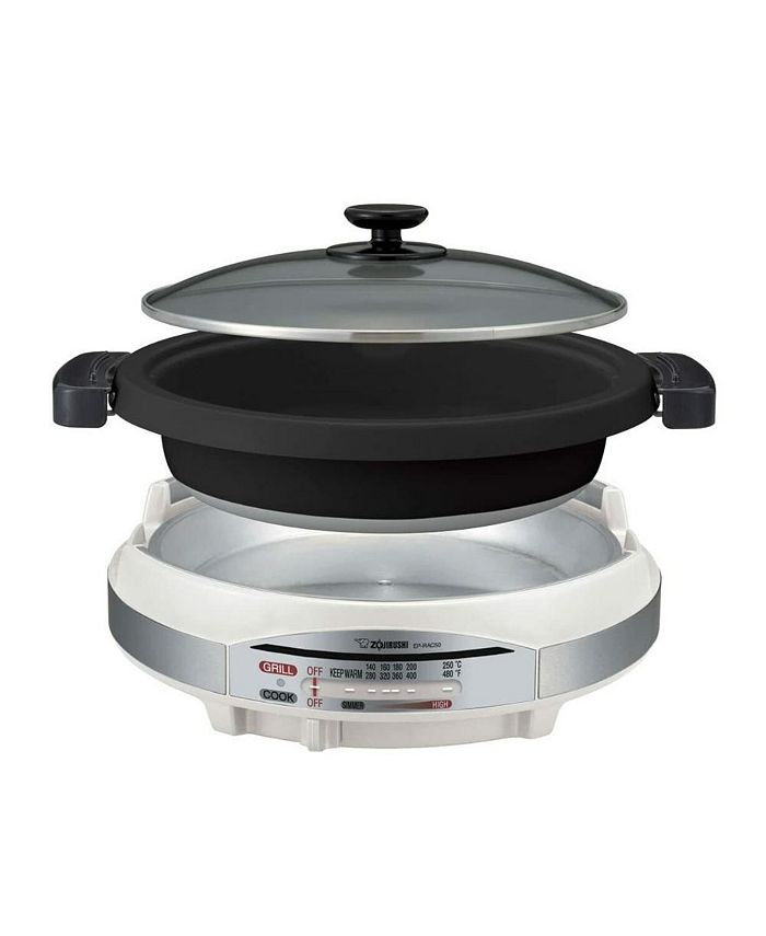 Zojirushi Gourmet D'expert 1350Watt Electric Skillet With 12Knife Set