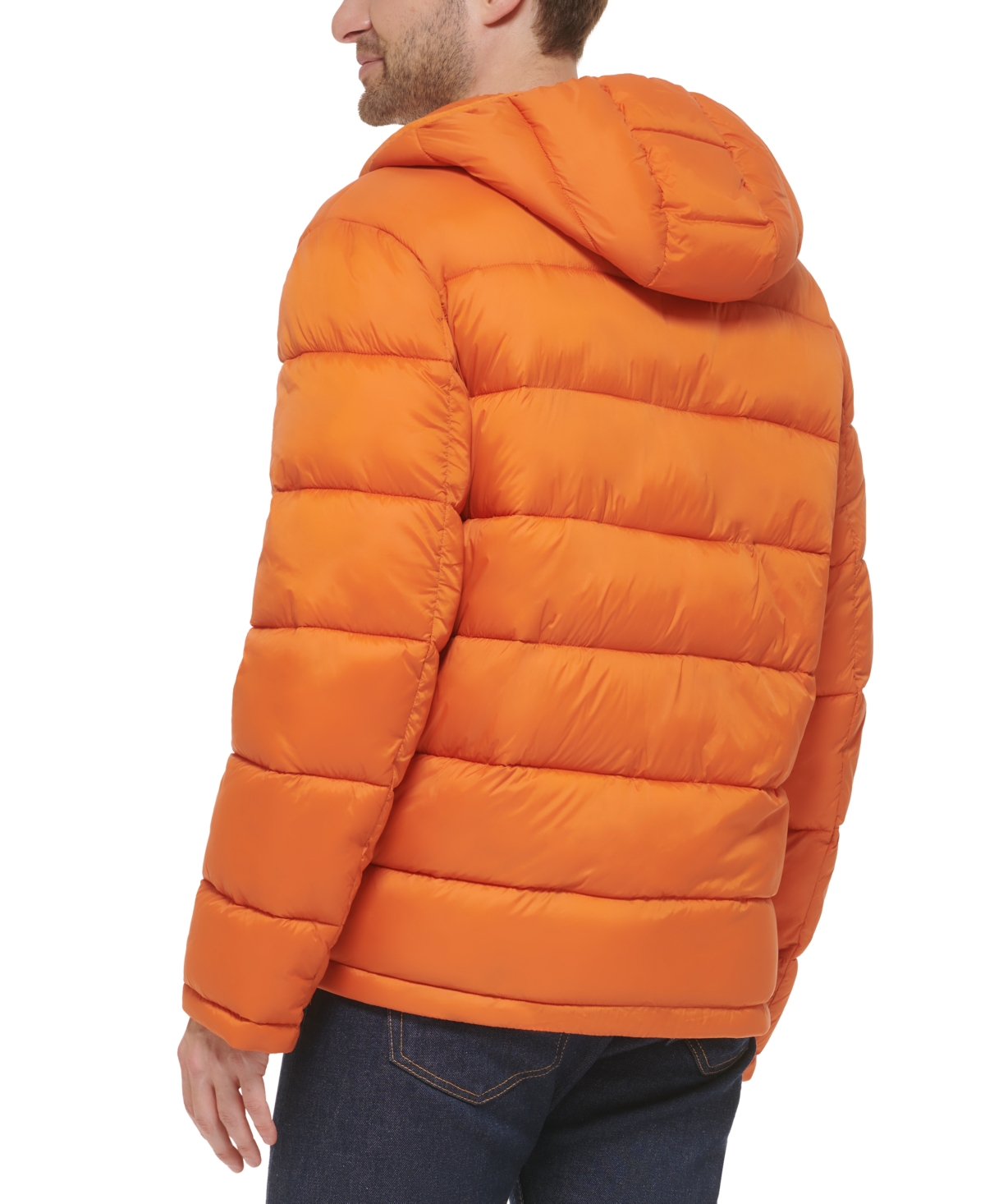 Cole Haan Men's Lightweight Hooded Puffer Jacket