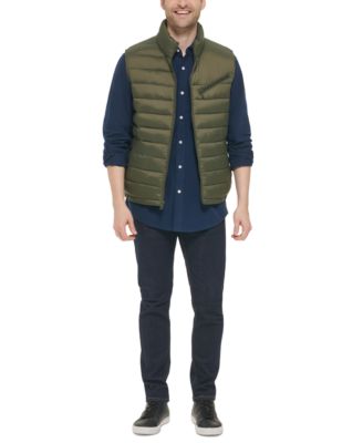 Men's Zip-Front Puffer Vest