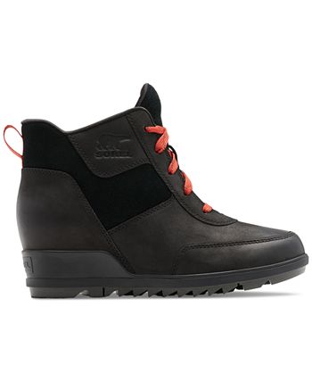 Sorel evie top wedge bootie