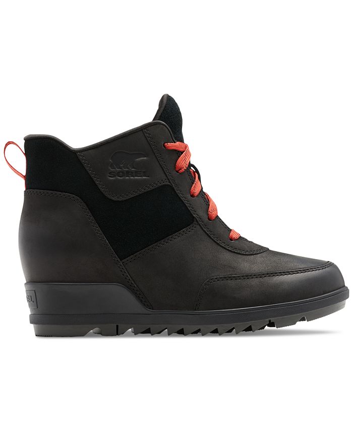 Sorel Women's Evie Sport Lace Wedge Booties Macy's