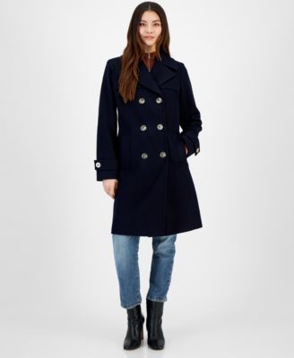 Michael Kors Women's Double-Breasted Peacoat Coat, Created for Macy's &  Reviews - Coats & Jackets - Women - Macy's