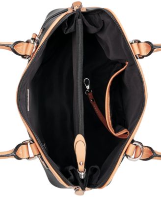 Saffiano Dome Satchel, Created for Macy's