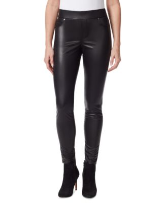 Gloria Vanderbilt Women s Avery Faux Leather Pull On Leggings