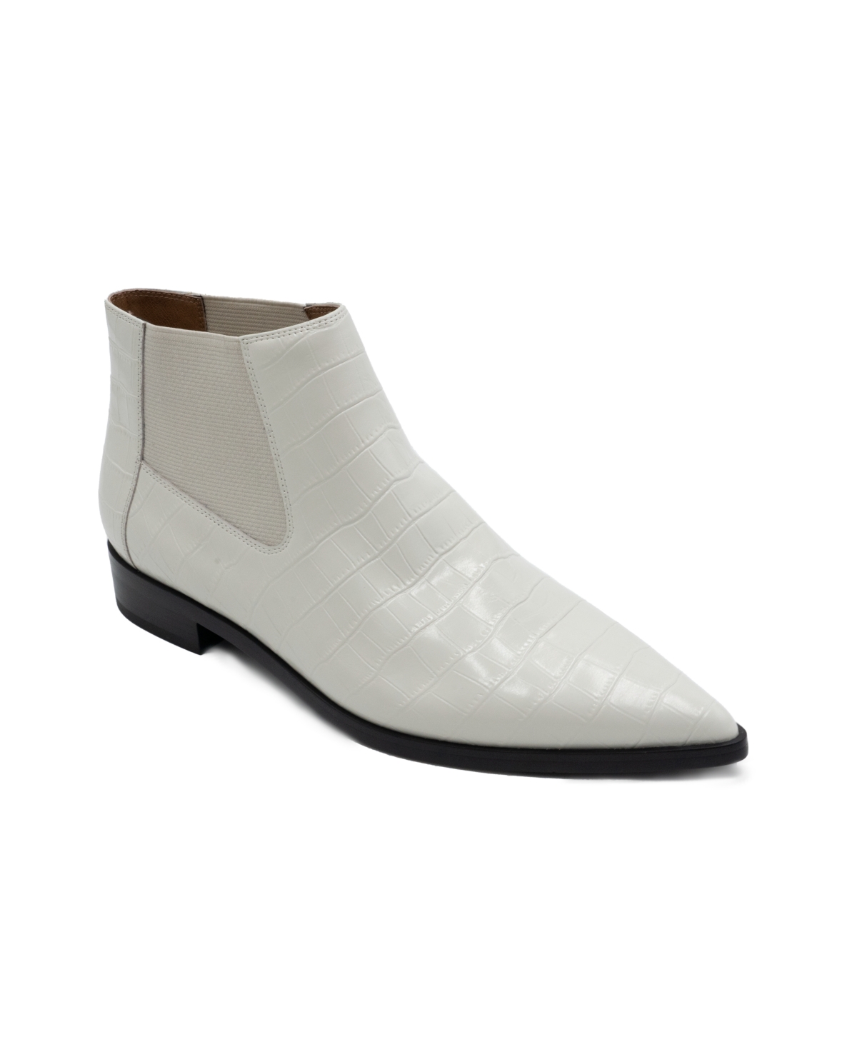 pointed toe flat boots womens
