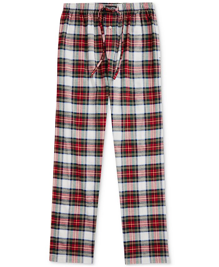 Polo Ralph Lauren Men's Plaid Cotton Pajama Pants Macy's