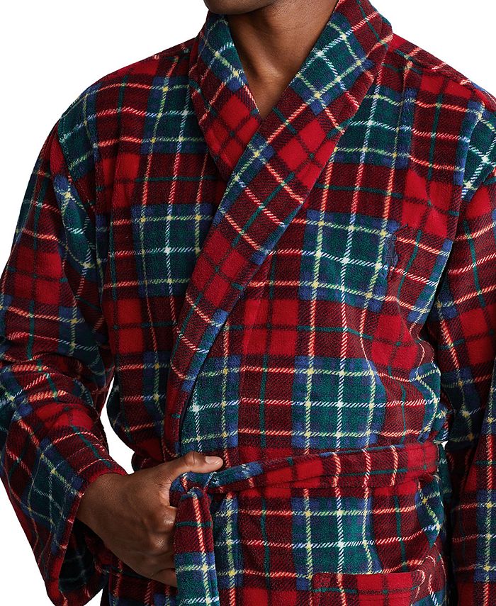 Polo Ralph Lauren Men's Microfiber Plush Robe Macy's