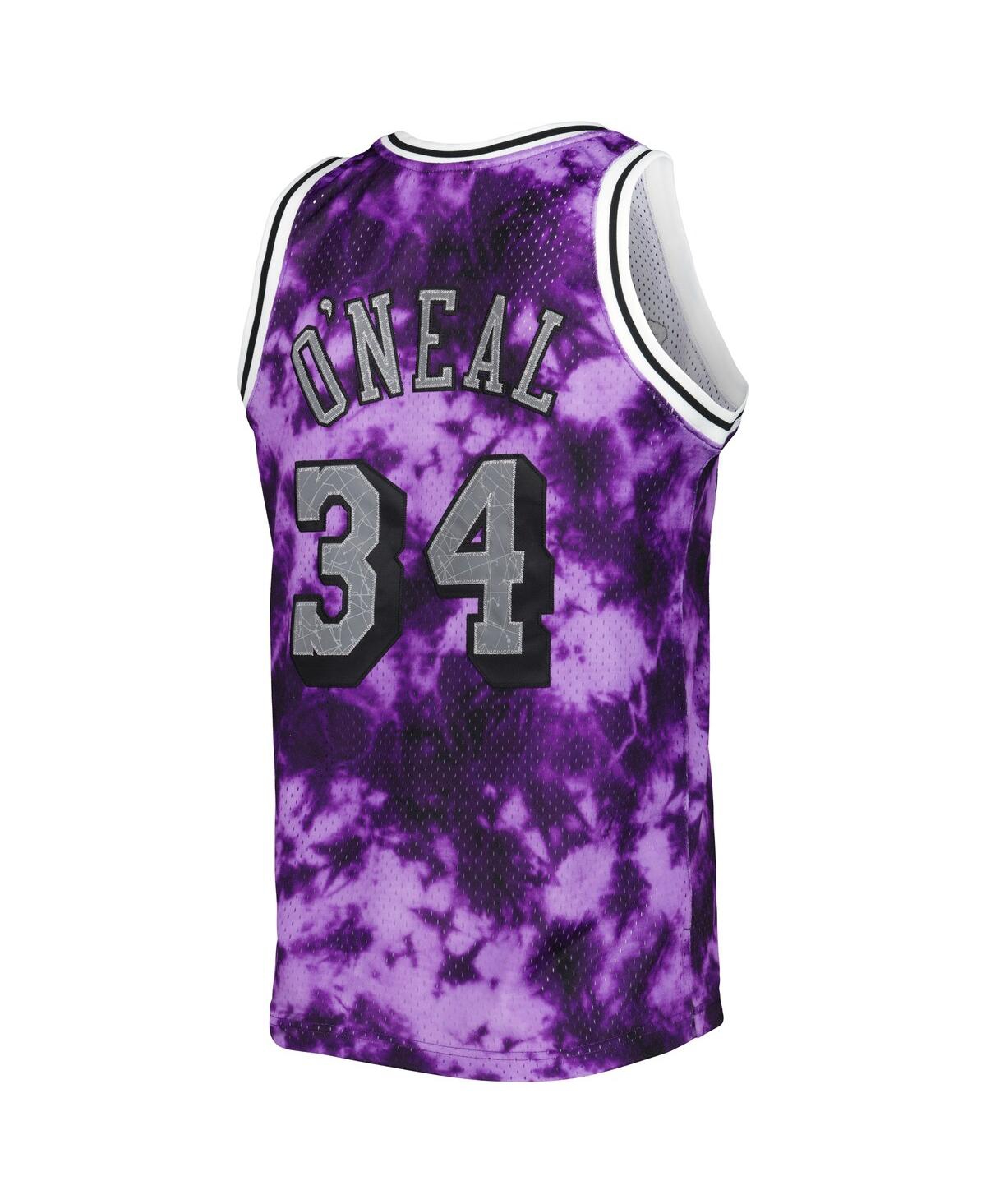 Men's Mitchell & Ness Shaquille O'NealLos Angeles Lakers 1996-97 Galaxy Swingman Jersey - Purple