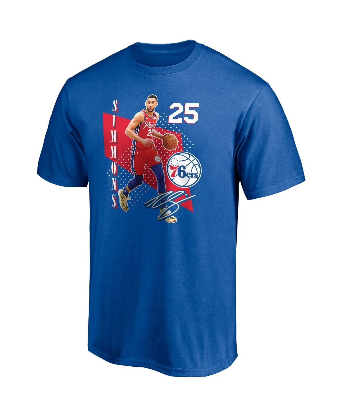 Men's Fanatics Ben SimmonsPhiladelphia 76ers Pick and Roll T-shirt - Royal