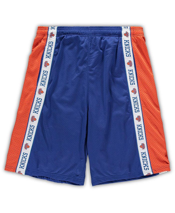 Fanatics Men's Royal and Orange New York Knicks Big and Tall Tape Mesh