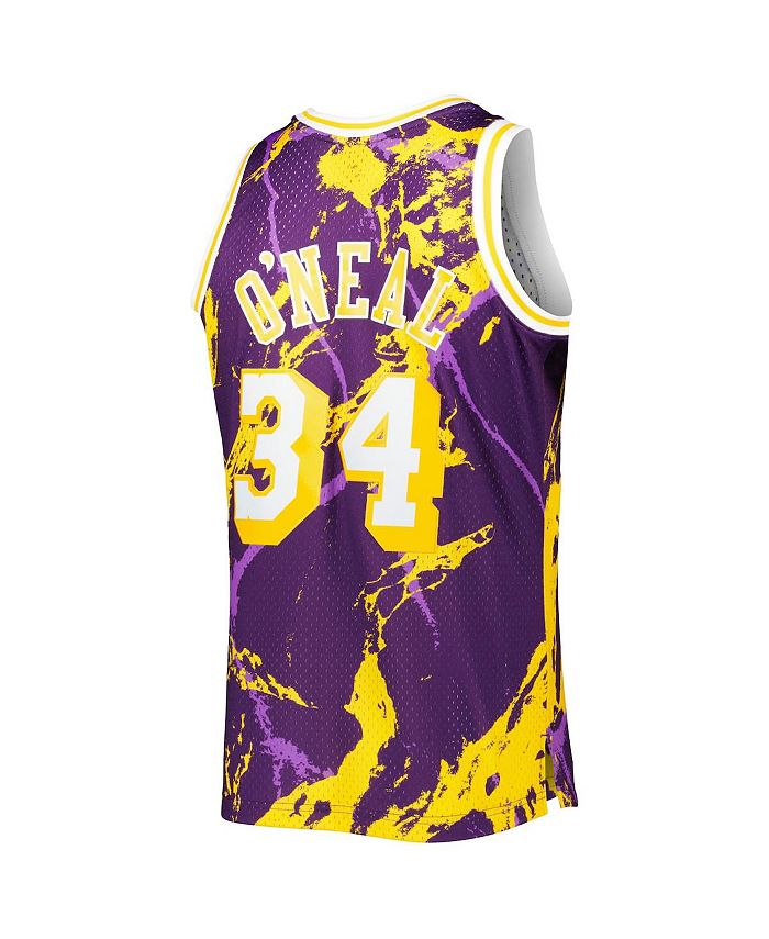 Mitchell & Ness NBA Team Marble Swingman Jersey La Lakers 1996 Shaquille O'Neal