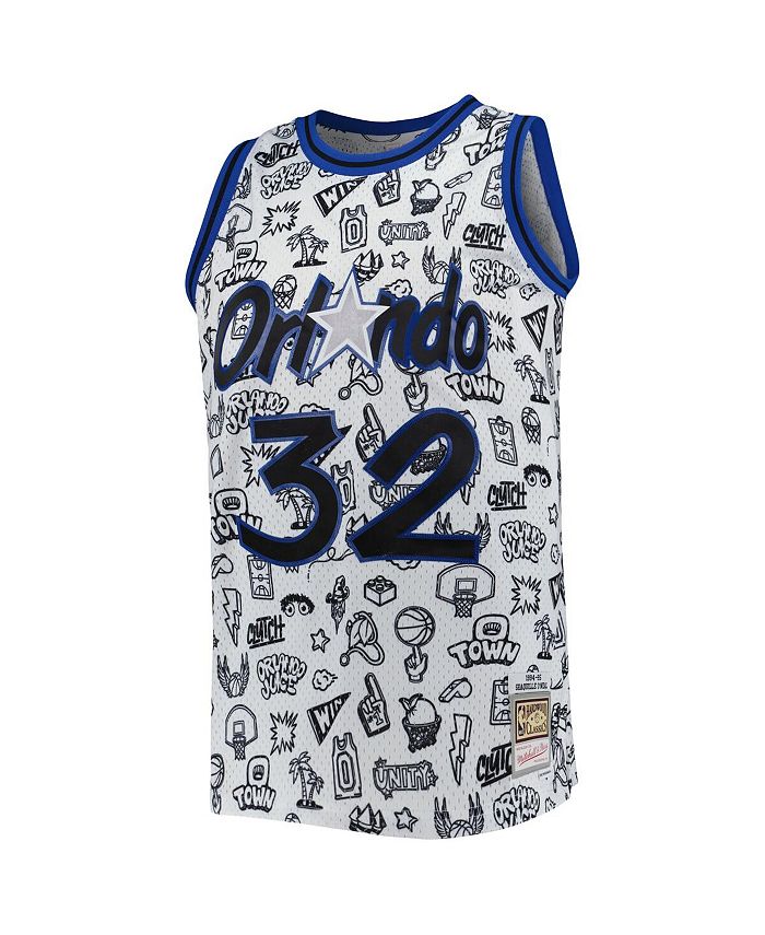 Maillot NBA Shaquille O'neal Los Angeles Lakers 1996-97 Mitchell & ness Hardwood Classic Bleu Pour enfant