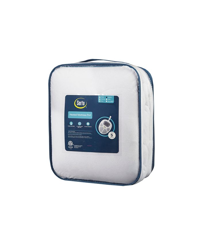Serta Plush Electric Mattress Pad Collection & Reviews Mattress Pads
