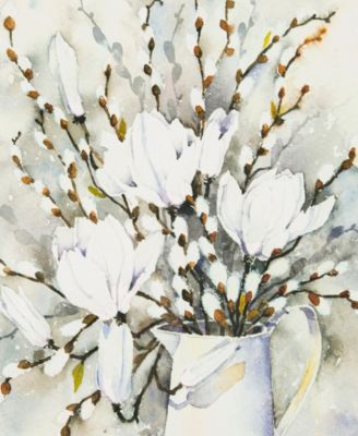 Willow in Vase Framed Print Wall Art, 19.7" x 15.7"