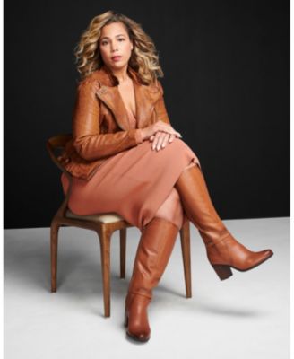 Kalina Narrow Calf Knee High Boots