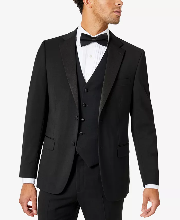 Men's Modern-Fit Flex Stretch Tuxedo Jacket - thumbnail 5