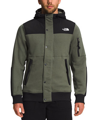 The North Face Men's Highrail Standard-Fit Hooded Fleece Jacket ...