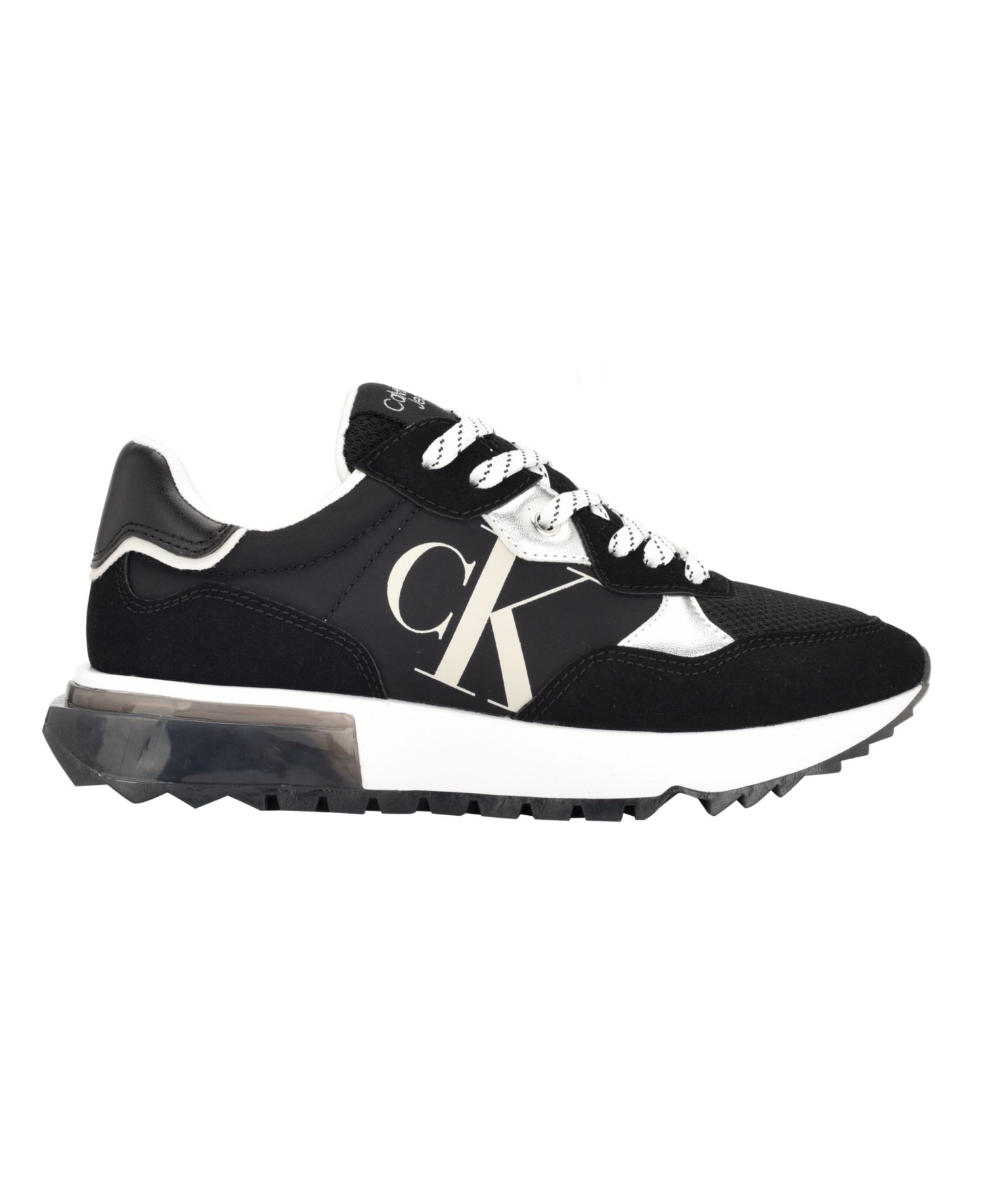 Calvin Klein Women's Magalee Casual Logo Lace-Up Sneakers