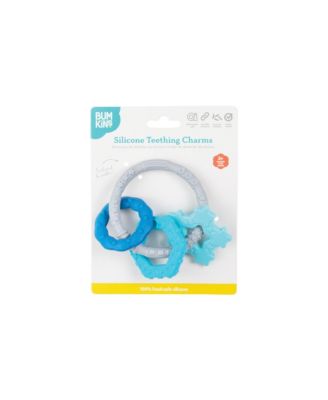 Baby Girls Three Textured Gripping Teething Charms