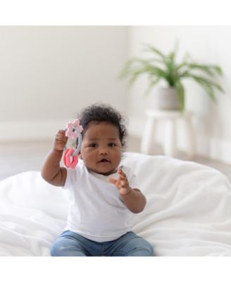 Baby Girls Three Textured Gripping Teething Charms