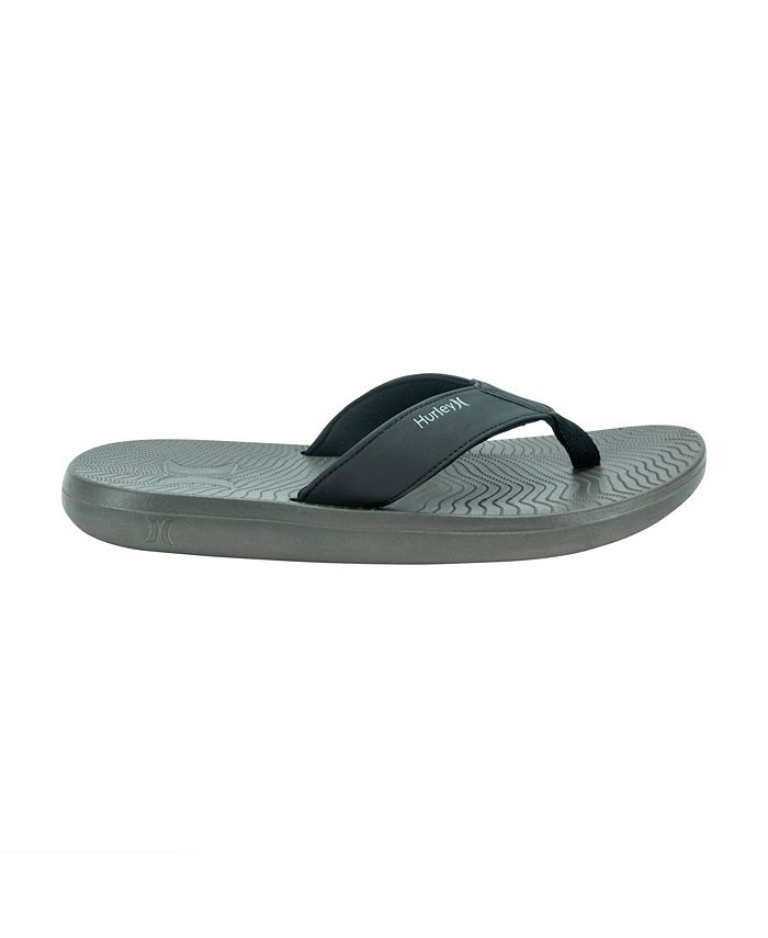Hurley Men's Crest Tier Flip Flop Sandals Macy's
