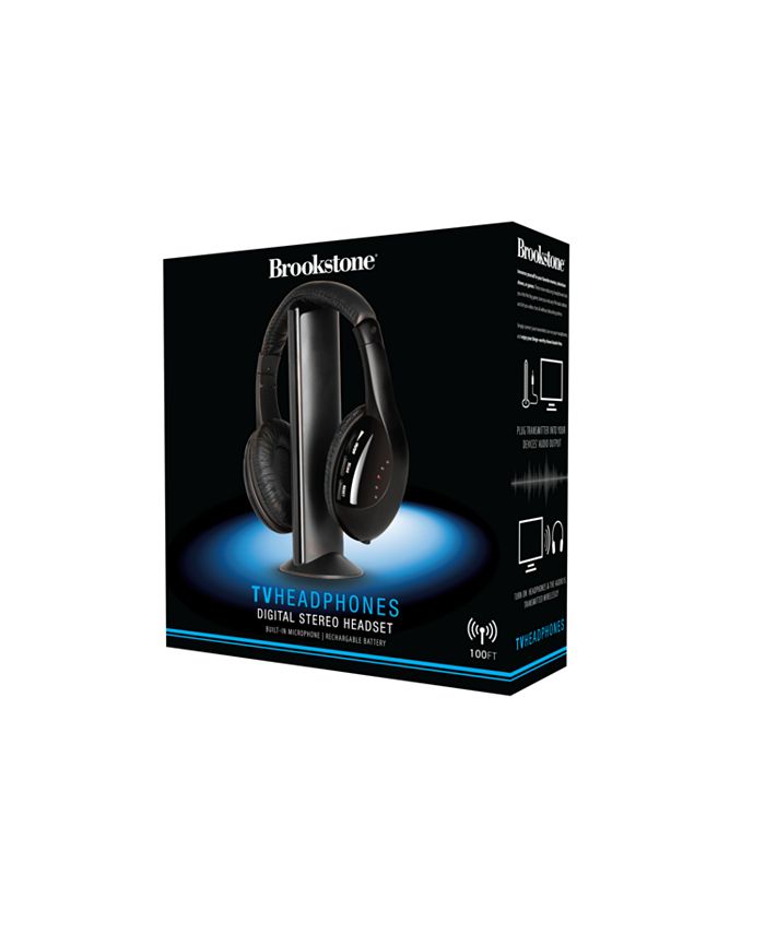 Brookstone tv headphones store