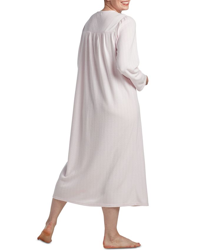 Miss Elaine Women's LongSleeve Knit Nightgown & Reviews All Pajamas