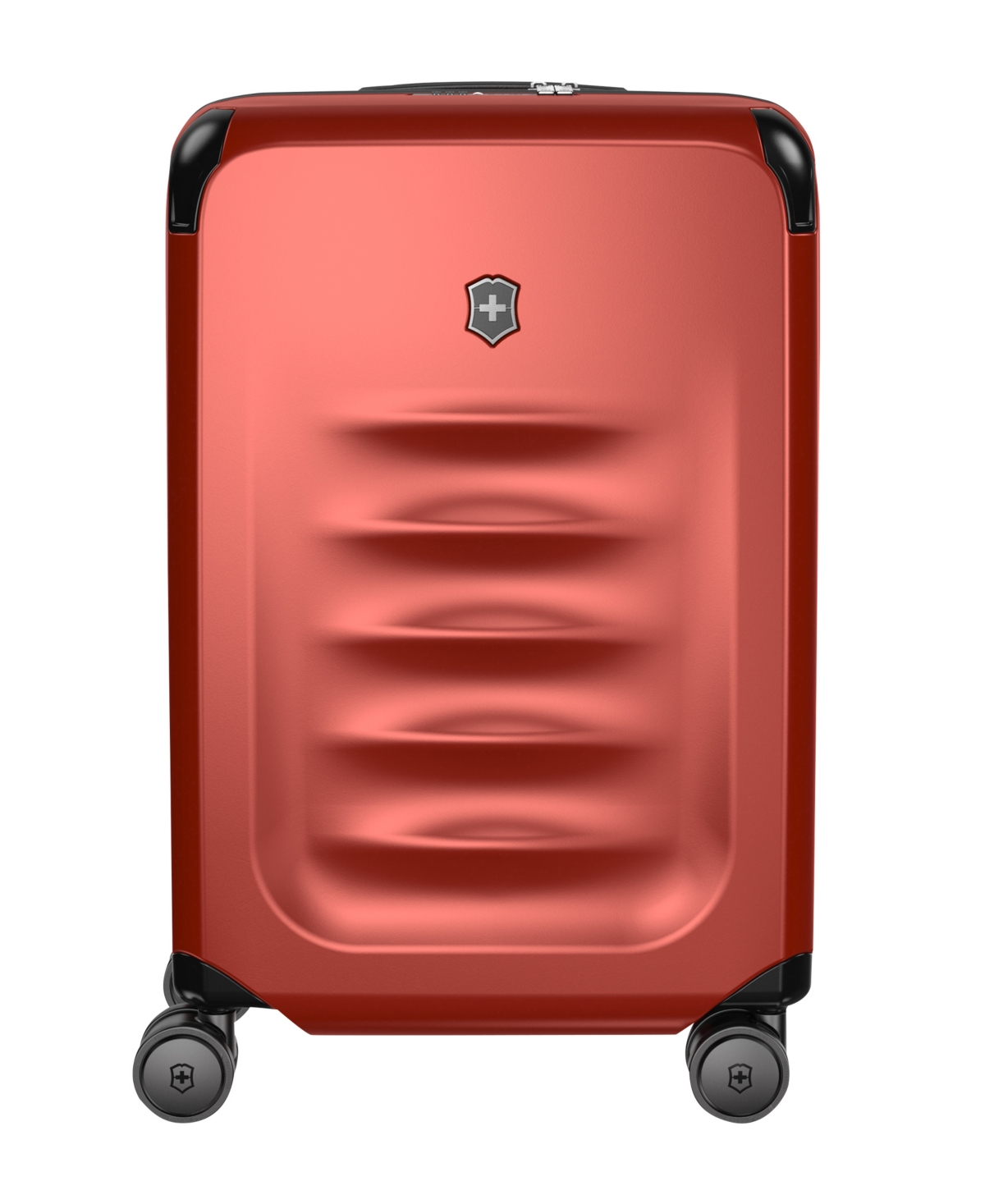 Shop Victorinox Spectra 3.0 Frequent Flyer Plus 22.8" Carry-on Hardside Suitcase In Red