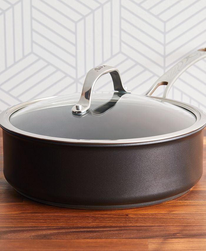Anolon X Hybrid Nonstick Saute Pan with Lid, 3.5Quart Macy's
