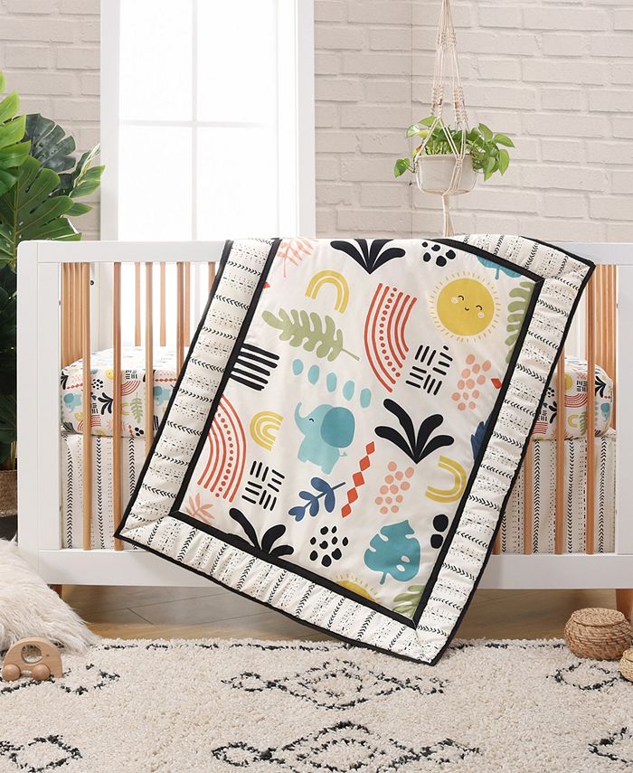 The Peanutshell Boho Story Crib Bedding Set 3 Piece Macy s