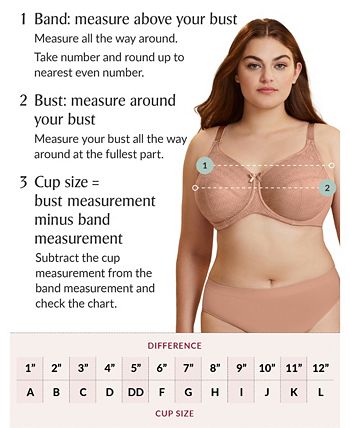 Women' s Bra Full Coverage Sexy Soft Underwire Lace Padded Bra Plus Size C  D (Bands Size : 90-40C, Color : Style 15) : : Clothing, Shoes &  Accessories