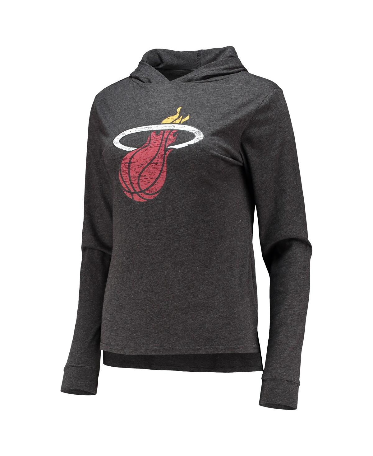 Women's Concepts SportMiami Heat Hoodie & Pants Sleep Set - Black