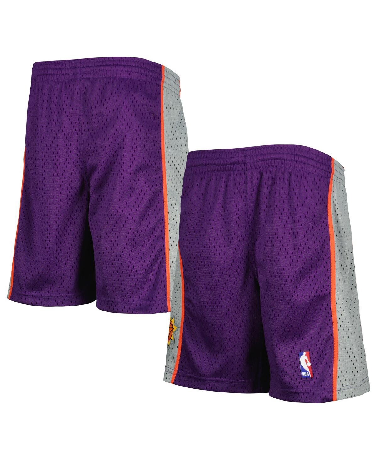 Youth Boys Mitchell & NessPhoenix Suns 1991-92 Hardwood Classics Swingman Shorts - Purple