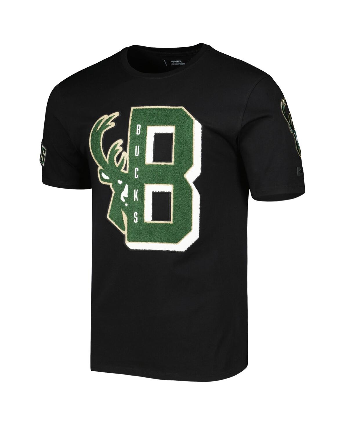 Men's Pro StandardMilwaukee Bucks Mash Up Capsule T-shirt - Black