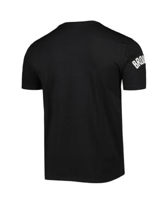 Men's Black Brooklyn Nets Mash Up Capsule T-shirt