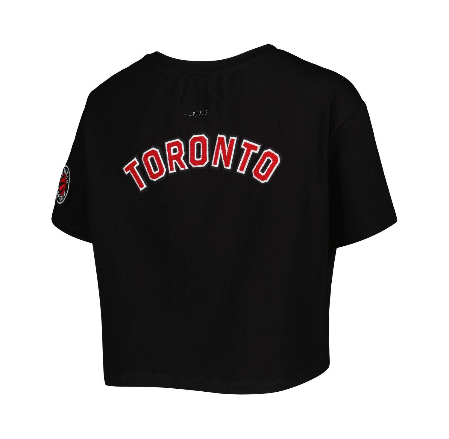Women's Black Toronto Raptors Classics Boxy T-shirt