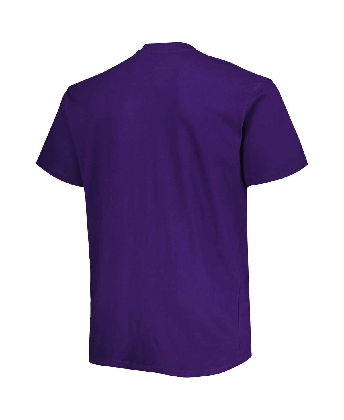 Shop Profile Men's Purple Phoenix Suns Big And Tall Heart And Soul T-shirt