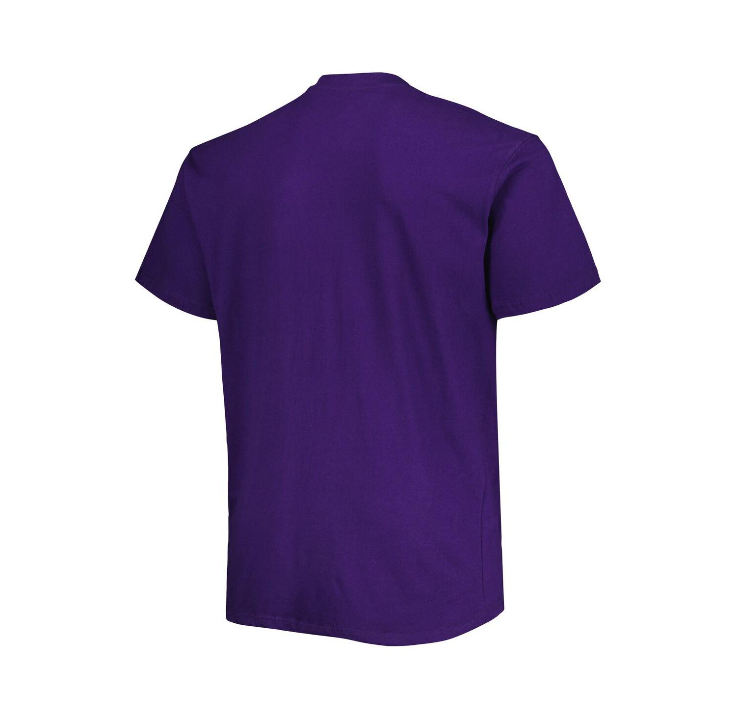 Men's Purple Phoenix Suns Big and Tall Heart and Soul T-shirt