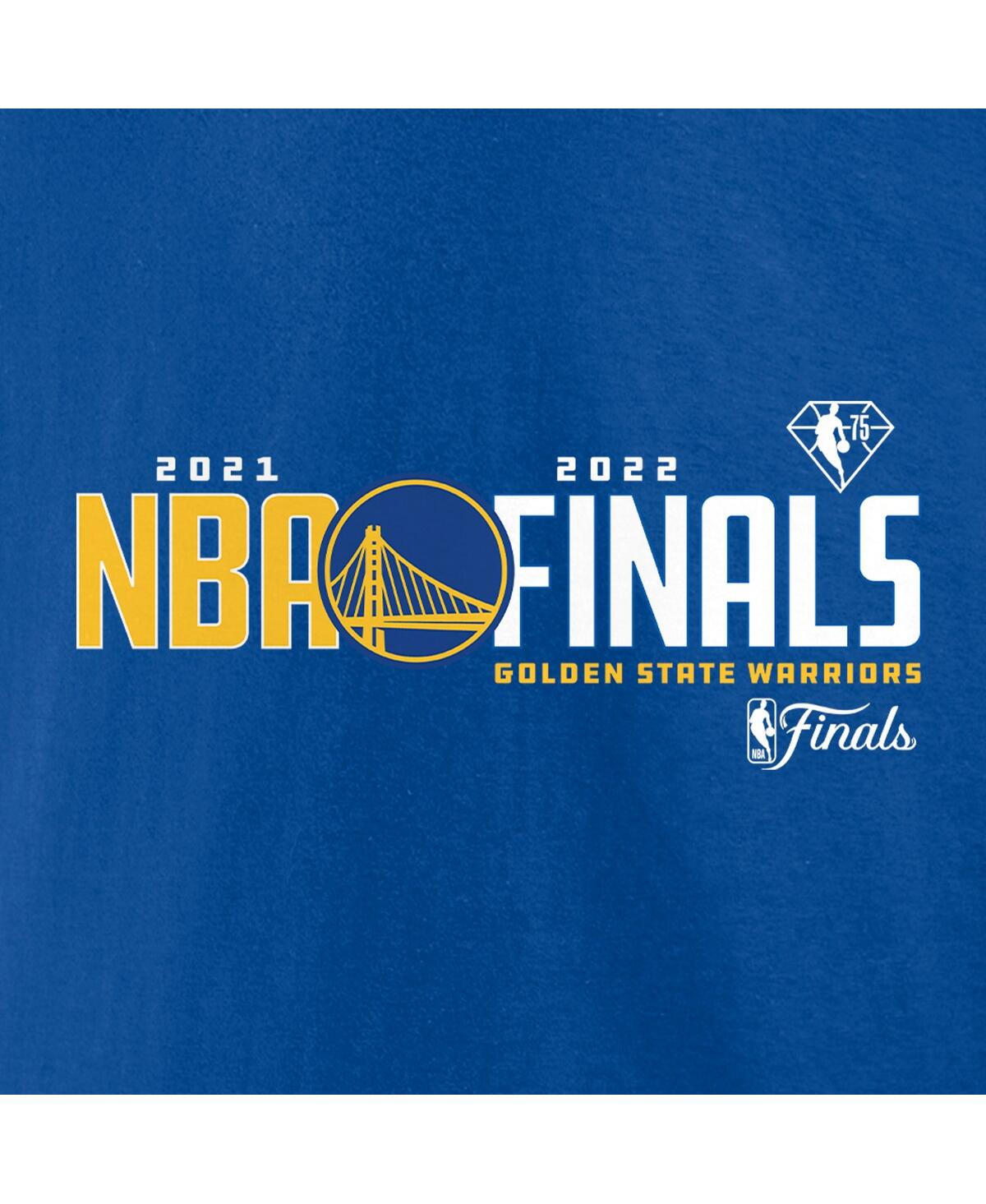 Men's FanaticsGolden State Warriors 2022 Nba Finals See The Court T-shirt - Royal
