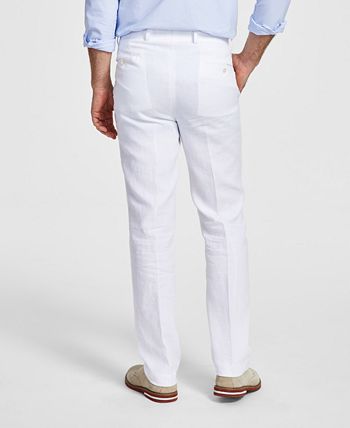 Lauren Ralph Lauren Men's UltraFlex Classic-Fit Linen Pants - Macy's