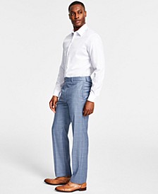 Men&apos;s Classic-Fit UltraFlex Stretch Micro-Check Dress Pants