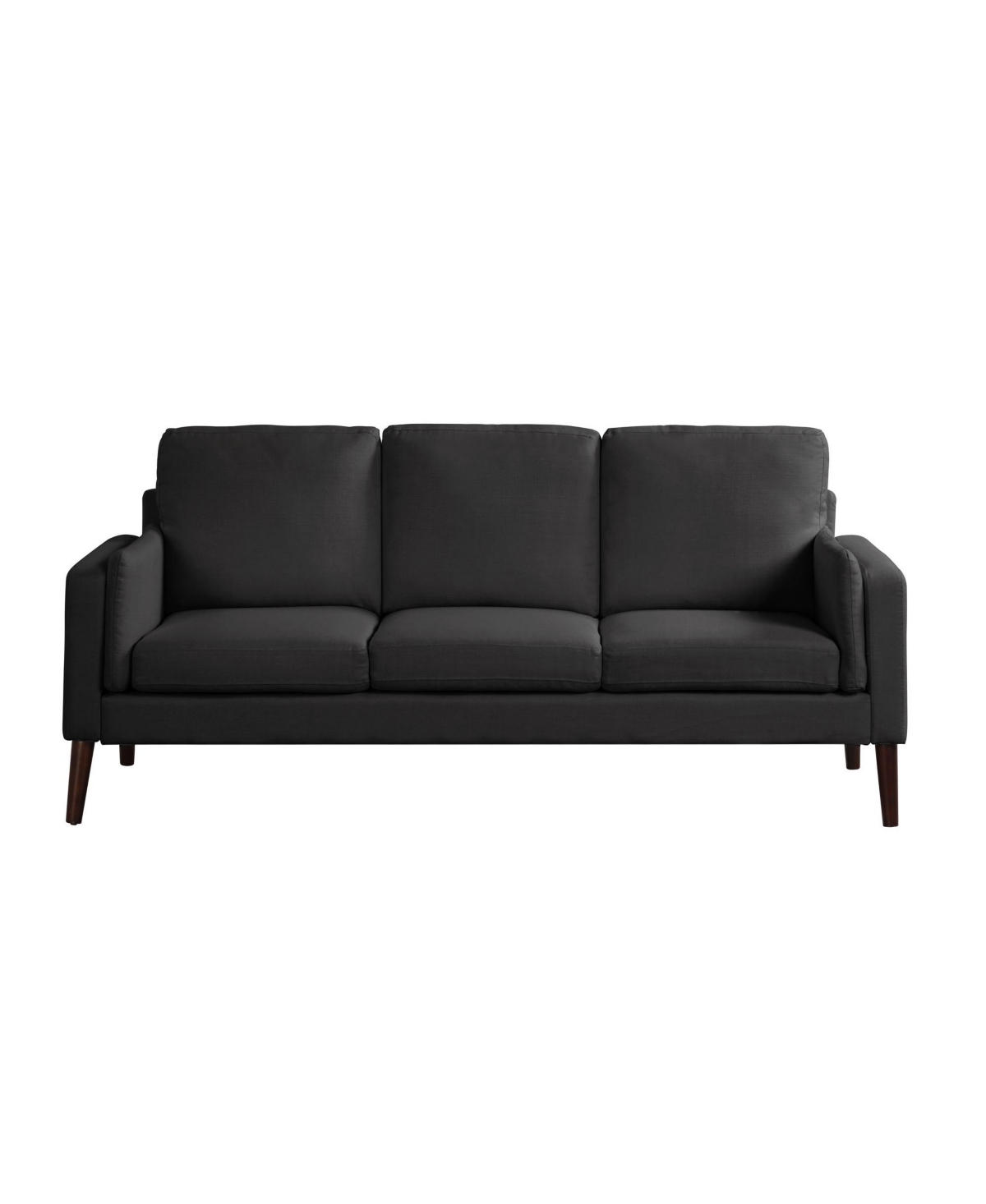 Lifestyle Solutions Nate Sofa With Power And Usb Ports In Black