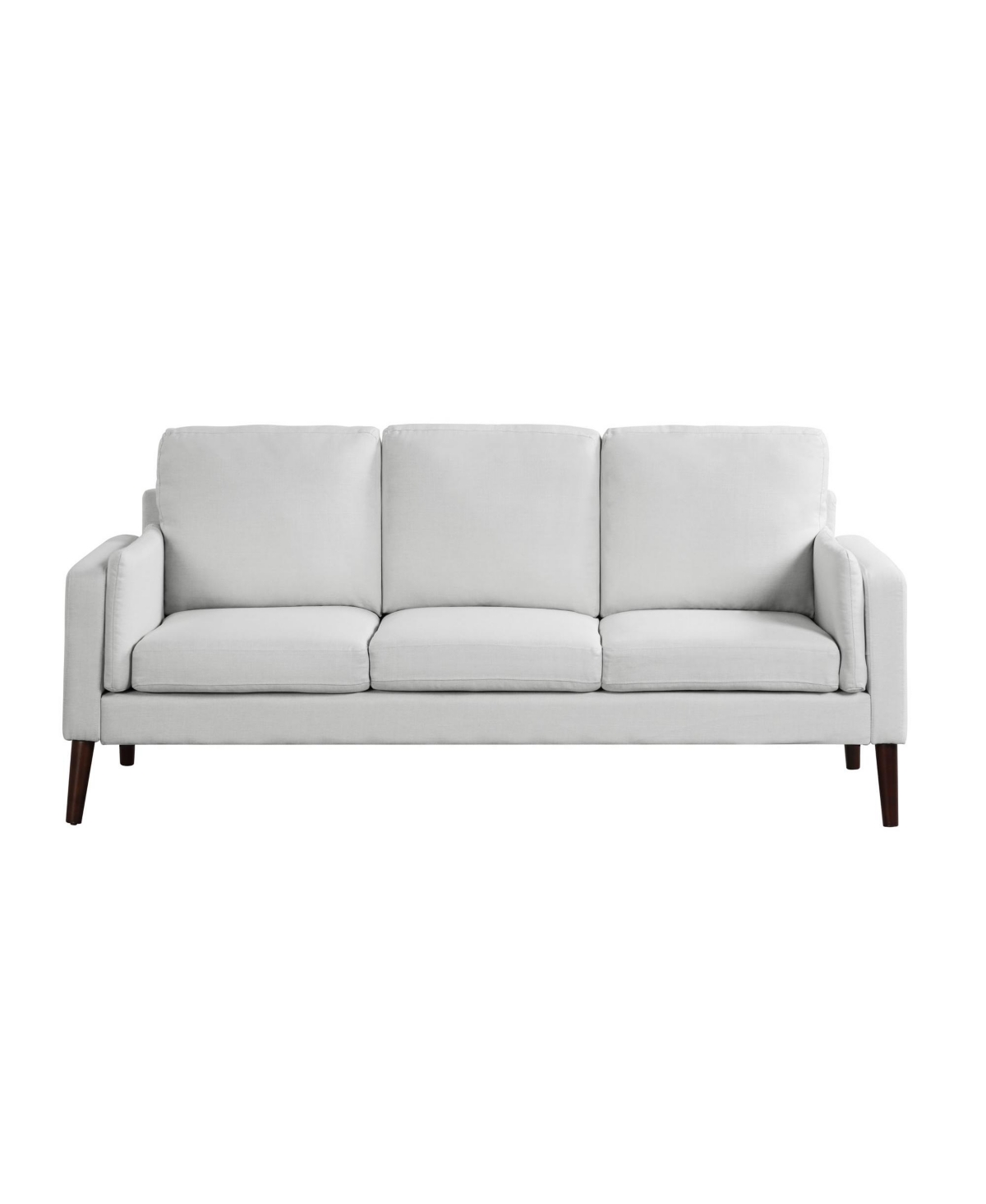Lifestyle Solutions Nate Sofa With Power And Usb Ports In Light Gray