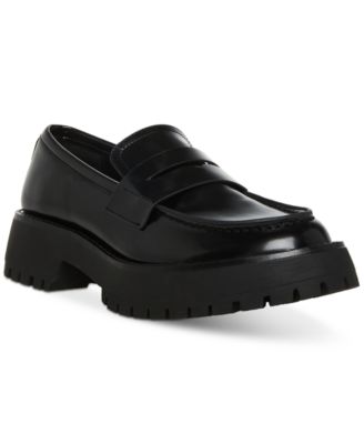 Madden Girl - Heather Platform Lug-Sole Loafer Flats