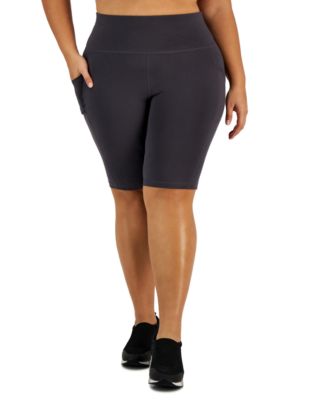 Ideology Plus Size Bike Shorts Created for Macy s Macy s