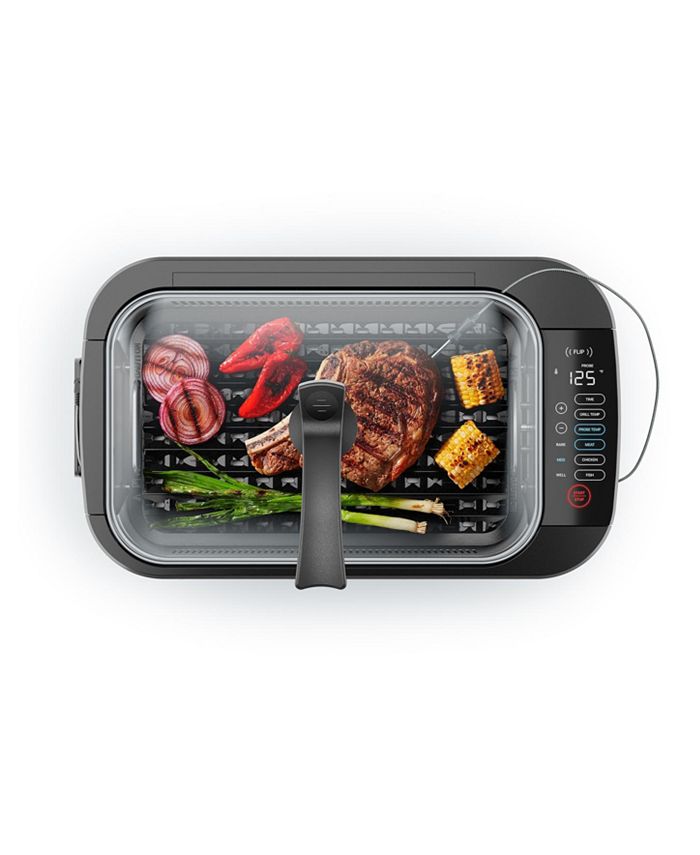 Chefman Accugrill Indoor Grill with Temperature Probe Macy